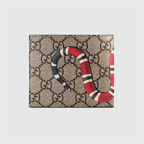 gucci shirt snake print|gucci snake wallet men's.